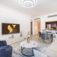 Vogue Downtown Luxury one Bedroom Apartment with Burj Khalifa View from the Balcony and full Amenities Steps Away from Dubai Mall, Dubaï - Photo 2