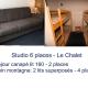 Le Chalet - Piscine - Studio pour 6 Personnes MAE-4923 Gourette - Foto 8