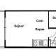 Studio Cabine Les Saisies, 4 pers, Terrasse sud - FR-1-293-413, Les Saisies (fotografie 4)