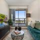 High-Rise Balcony Unit with City Views Gym Pool, Melbourne
