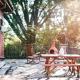 Romantic Suite Rental with Terrace and Chimenea near Gatlinburg, Tennessee, Rivertrace