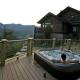 Romantic Vacation Getaway in a Hillside Lodge near Asheville in Leicester, North Carolina, Newfound