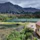 Eco-Friendly Lakefront Tiny House with Views of Panorama Mountain near Denali National Park, Cantwell