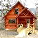 Luxury Log Cabin with Mountain and Forest Views near Asheville, North Carolina