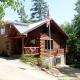 Deluxe Log Cabin with a Hot Tub in the Smoky Mountains of North Carolina, Crabtree