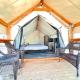 Ideal Glamping Spot for an Adventurous Family Vacation: Cool Safari Tent on the San Marcos River near Kingsbury, Texas, Staples - Fotografie 9