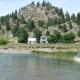 Riverside Cabin with Rare Claw-Foot Bathtub, Montana, Wolf Creek