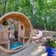 Breathtaking Treehouse with Barbecue and Hot-tub in Scottsboro, Alabama Grant - Foto 7