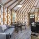 Secluded Off-Grid Yurt with Forest Views Near Trails in Sears, Michigan, Sears - Fotografie 3