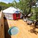 Cozy Yurt with Hot Tub Surrounded by Nature in Dripping Springs, Texas, Hammetts Crossing (zdjęcie 10)