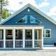 Scenic Lakeside Cabin with Fire Pit & Porch near Flanders Pond and Acadia Views in Sullivan, Maine