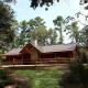 Rustic Lodge Getaway with Large Patio and Pond near Lufkin, Texas, Zavalla