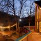 Fantastic Cabin with Fire Pit, Hot-tub and Fireplace in Sautee Nacoochee, Georgia, Aerial (zdjęcie 8)