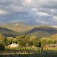 Log Casita Overlooking Pond and Waterfall near Taos, New Mexico, San Cristobal - Fotografie 9