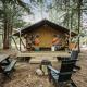 Lakefront Safari Tent with Fire Pit and Sauna in North Woodstock, New Hampshire, Woodstock - Fotografie 1