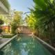 Modern 2-Bedroom Villa with Private Pool, 9m from Beach