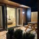 Stylish Garden pod lodges