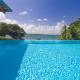 Villa des Pachas , vue et accès mer, Le François (foto 5)