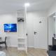 ALFA Stuttgart Doppelzimmer Teeküche Porsche Bosch l Gemeinschaftsbad WIFI SmartTV l Double room with kitchenette and shared bathroom BS21A7, Štutgart (fotografie 7)