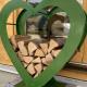 Log cabin Green Heart, Buching