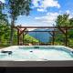 Maggie Valley Cabin with Beautiful Mountain Views, HotTub, Pet Friendly, GameRoom, FirePlace, Maggie Valley (fotografie 3)