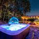 Maggie Valley Cabin with Beautiful Mountain Views, HotTub, Pet Friendly, GameRoom, FirePlace, Maggie Valley (fotografie 10)