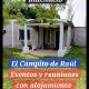Campito de Raúl, Eventos para 100 personas y alojamiento
