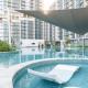 Meydan One Apartment Sleeps 4 with a Great Pool, Dubaj - Zdjęcie 2