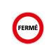 Établissement fer-mé