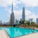 Luxury Downtown Iconic Burj View 5Min Dubai Mall Dubaj - Zdjęcie 1