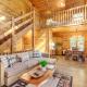 Blue Ridge Cabin with Hot Tub, Fire Pit, and Game Room