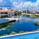 Bay Blue 2BR on the Lagoon next to the beach, Puerto Aventuras