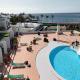 Lanzarote Beachfront Apartment on Las Cucharas Beach with a sea view