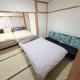Large two separated rooms with 5 beds in the Osaka, Osaka