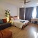 Studio Queen Bed pool view and Kitchenette, Floor 2, Huahin city and close to the beach