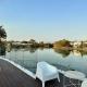 Spacious waterfront home with pontoon, pool, BBQ