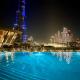 Grande Signature 2BHK Burj Khalifa full view 4 Min walk Dubai Mall Infinity Pool with Fountain View Free parking By The Meridian - Foto 1