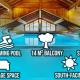 Ski & Spa 4 p, Résidence avec Piscine