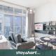 StayShort - Dubai Marina Studio for 2 with Sea Views, Dubai