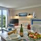 LocaLise - A06 - Entièrement de plain-pied avec petite vue mer - Donnant sur la piscine et le jardin - wifi inclus - draps inclus -, Le Guilvinec (fotografie 4)