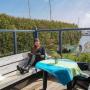 Дома для отпуска - Anjum, 4 pers. Holiday home Zeemeeuw with own fishing pier in front of the Lauwersmeer