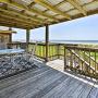 Nyaralók - Galveston, Galveston Beach House with Private Deck and Gulf Views