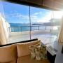 Апартаменты/квартиры - Карагуататуба, Apartamento pé na areia com linda vista para o mar