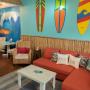 Дома для отпуска - Порт-Аранзас, Orange Tiki townhouse