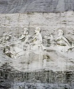 One of the most visited landmarks in Stone Mountain.