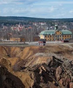 One of the most visited landmarks in Falun.