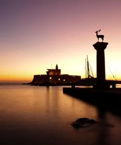 One of the most visited landmarks in Rhodes Town.