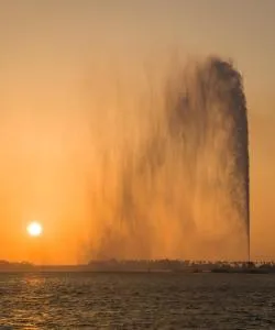 One of the most visited landmarks in Jeddah.
