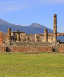 Uno de los lugares de interés más visitados de Pompeya.