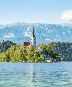 One of the most visited landmarks in Bled.